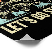 Offroad Racing Dad Sxs 4x4 Off-roading Suv Utv Car Poster (Ecke)