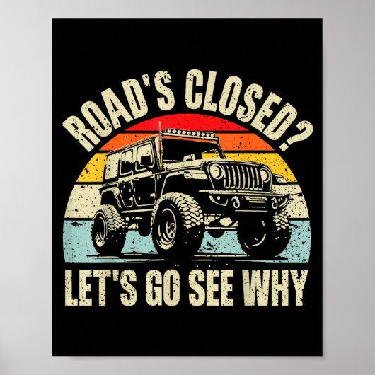 Offroad Racing Dad Sxs 4x4 Off-roading Suv Utv Car Poster (Vorne)