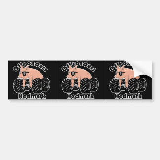 Offroaders Hedmark - Schwarzes mit 3 Logos Autoaufkleber