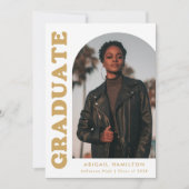 Offset Arch Gold 4 Foto Abschluss Ankündigung (Vorderseite)