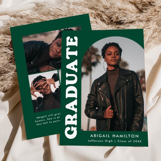 Offset Arch Green 4 Foto Abschluss Ankündigung