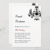 Offset Grand Ballroom zum Geburtstag Einladung (we (Vorne/Hinten)