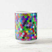 Offset Hexagons 15oz Tasse (Mittel)
