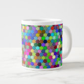 Offset Hexagons 20oz Tasse (Vorderseite Rechts)