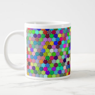 Offset Hexagons 20oz Tasse