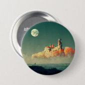 Offshore Citadel Fantasy Sci-Fi Button (Vorne & Hinten)