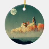 Offshore Citadel Fantasy Sci-Fi Keramik Ornament (Vorne)