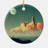 Offshore Citadel Fantasy Sci-Fi Keramik Ornament (Hinten)