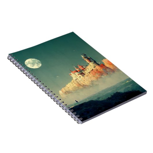 Offshore Citadel Fantasy Sci-Fi Notizblock (Rechte Seite)