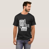 Offshore Life Roughneck Oilfield Worker Drilling O T-Shirt (Vorne ganz)