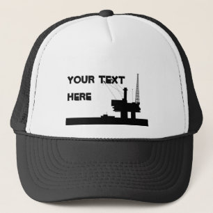 Offshore-Ölmeshhat Truckerkappe