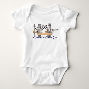 Offshore-Ölplattform Baby Strampler