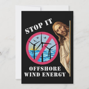 Offshore-Windenergie stoppen sie Jesus Einladung
