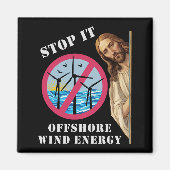 Offshore-Windenergie stoppen sie Jesus Magnet (Vorne)