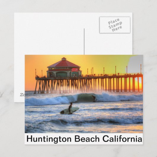 Offshore-Windparks Postkarte (Vorne/Hinten)