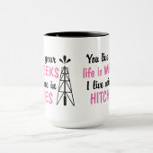 Offshoreanhängevorrichtungen Freundin oder Ehefrau Tasse (Zentrum)