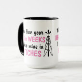 Offshoreanhängevorrichtungen Freundin oder Ehefrau Tasse (Vorderseite Links)