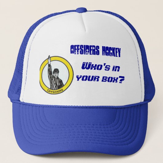 Offsiders Wappen, Offsiders Hockey, das in Ihnen… Truckerkappe (Vorderseite)