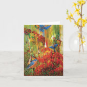 Offtrail Notecard Karte (Gelbe Blume)