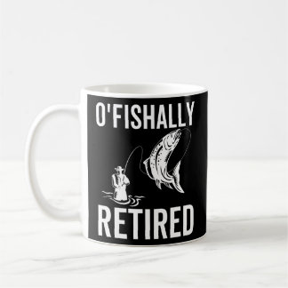 O'Fishalal wieder müde Funny Fishing Kaffeetasse