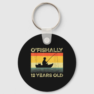Ofishally 12 Jahre altes Shirt 12. Geburtstag Vint Schlüsselanhänger