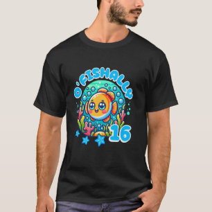 Ofishally 16 Jahre alte lustige 16. Geburtstags-An T-Shirt