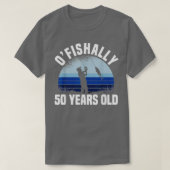 Ofishally 50 Years Old Fisherman 50 th Birthday Fi T-Shirt (Design vorne)