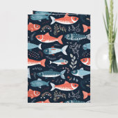 Ofishally 60 Fisherman Birthday Karte (Rückseite)