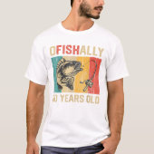 Ofishally 60 Years Old Funny T-Shirt (Vorderseite)