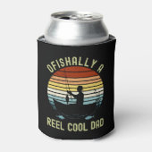 Ofishally a Reel Cool Dad Fun Fishing Dosenkühler (Kanne Vorderseite)