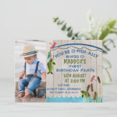 Ofishally Einladung zum ersten Geburtstag (Stehend Vorderseite)