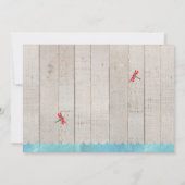 Ofishally Einladung zum ersten Geburtstag (Rückseite)