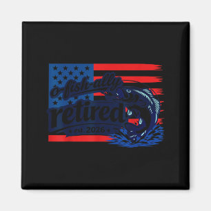 Ofishally Im Ruhestand 2026 Flagge Lustiger Angels Magnet