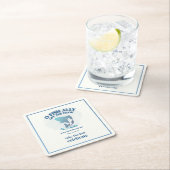 Ofishally Off The Hook Men's Retirement Party Rechteckiger Pappuntersetzer (Vor Ort)