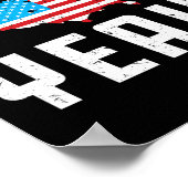 Ofjuly America Yeah Funny Gift Poster (Ecke)