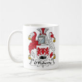 O'Flaherty Familienwappen Kaffeetasse (Links)