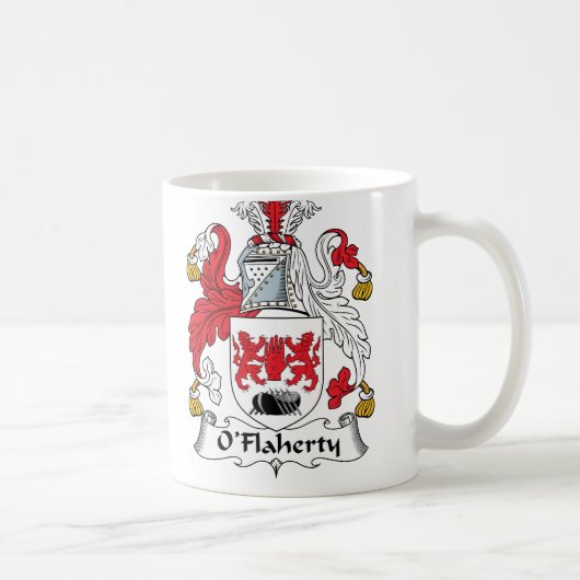 O'Flaherty Familienwappen Kaffeetasse (Rechts)