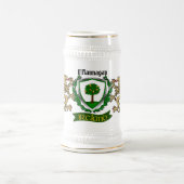 O'Flannagan/Flannagan Irish Shield Beer Stein Bierglas (Mittel)