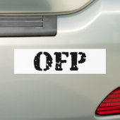 OFP AUTOAUFKLEBER (Auf Auto)