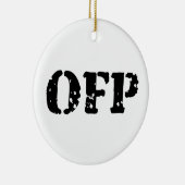 OFP KERAMIK ORNAMENT (Rechts)