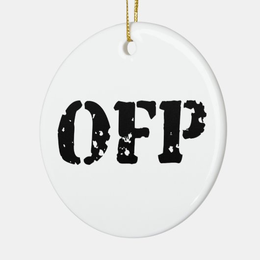 OFP KERAMIK ORNAMENT (Links)