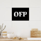 OFP POSTER (Küche)