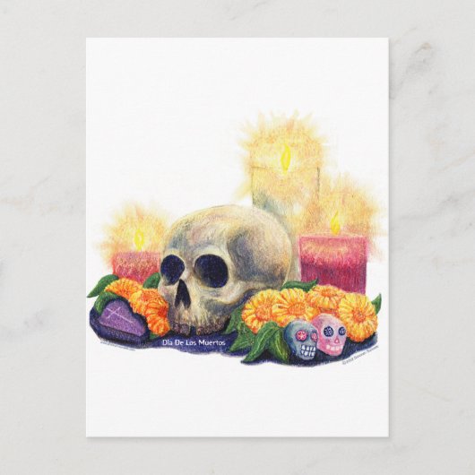 Ofrendas Postkarte (Vorderseite)