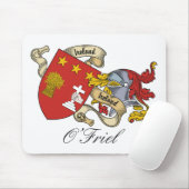 O'Friel Familienwappen Mousepad (Mit Mouse)