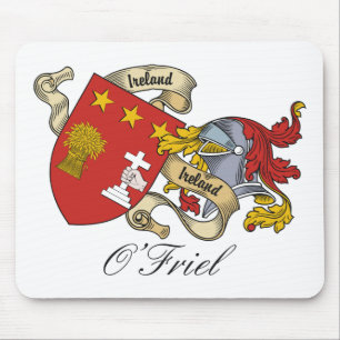 O'Friel Familienwappen Mousepad