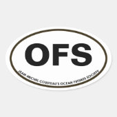 OFS Oval Aufkleber (Vorderseite)