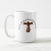 OFS Secular Franciscan Mug Kaffeetasse (Links)