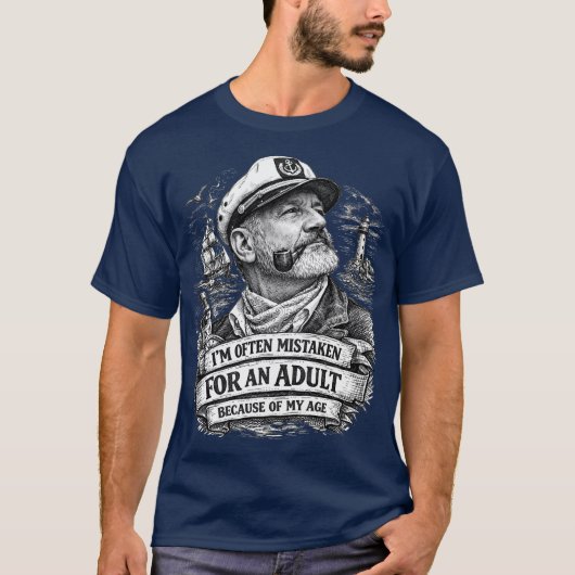 Oft als Erwachsener T-Shirt verkannt (Vorderseite)