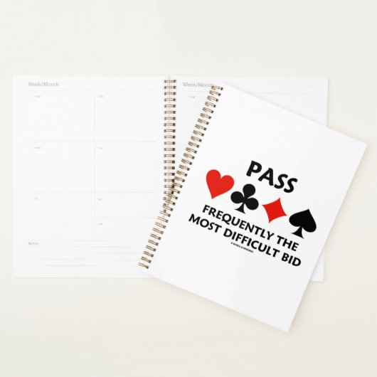 Oft die schwierigste Brücke überqueren Planer (Anzeige)