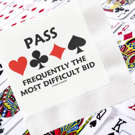 Oft die schwierigste Brücke überqueren Serviette